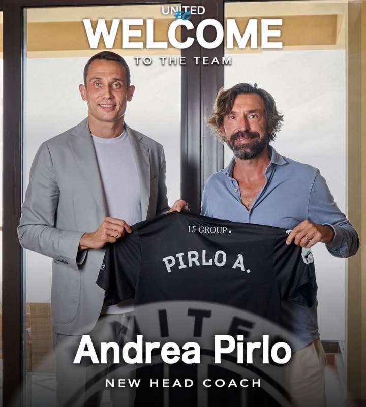 官方：46岁皮尔洛出任阿联酋球队迪拜联合主帅