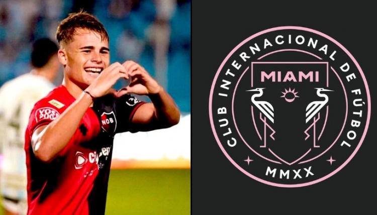 罗马诺：迈阿密国际接近从纽维尔老男孩签下19岁边锋西尔维蒂